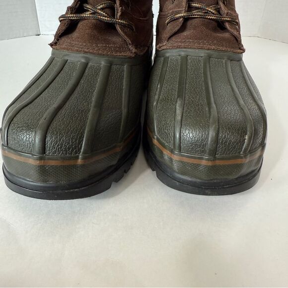 ROCKY Men’s Thinsulate Steel Shank Hunting Winter Snow Duck Boots Men's Size 10 - Picture 6 of 10